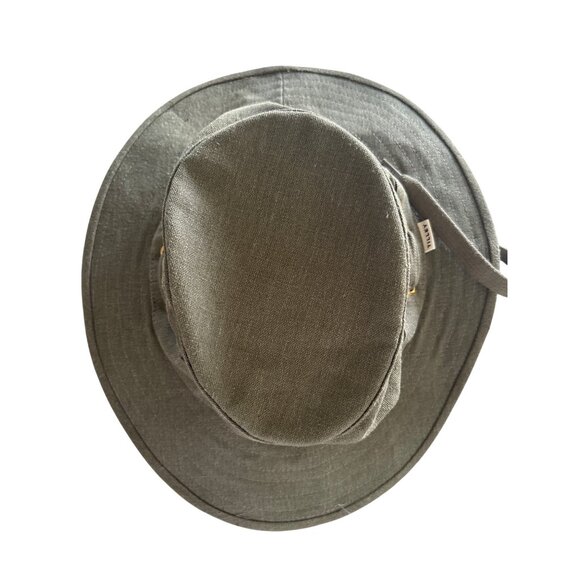 Tilley Heritage Hat Bucket Womens 7 1/4 Medium Camo‎ Green NWOT Hiking Outdoor - Picture 6 of 8